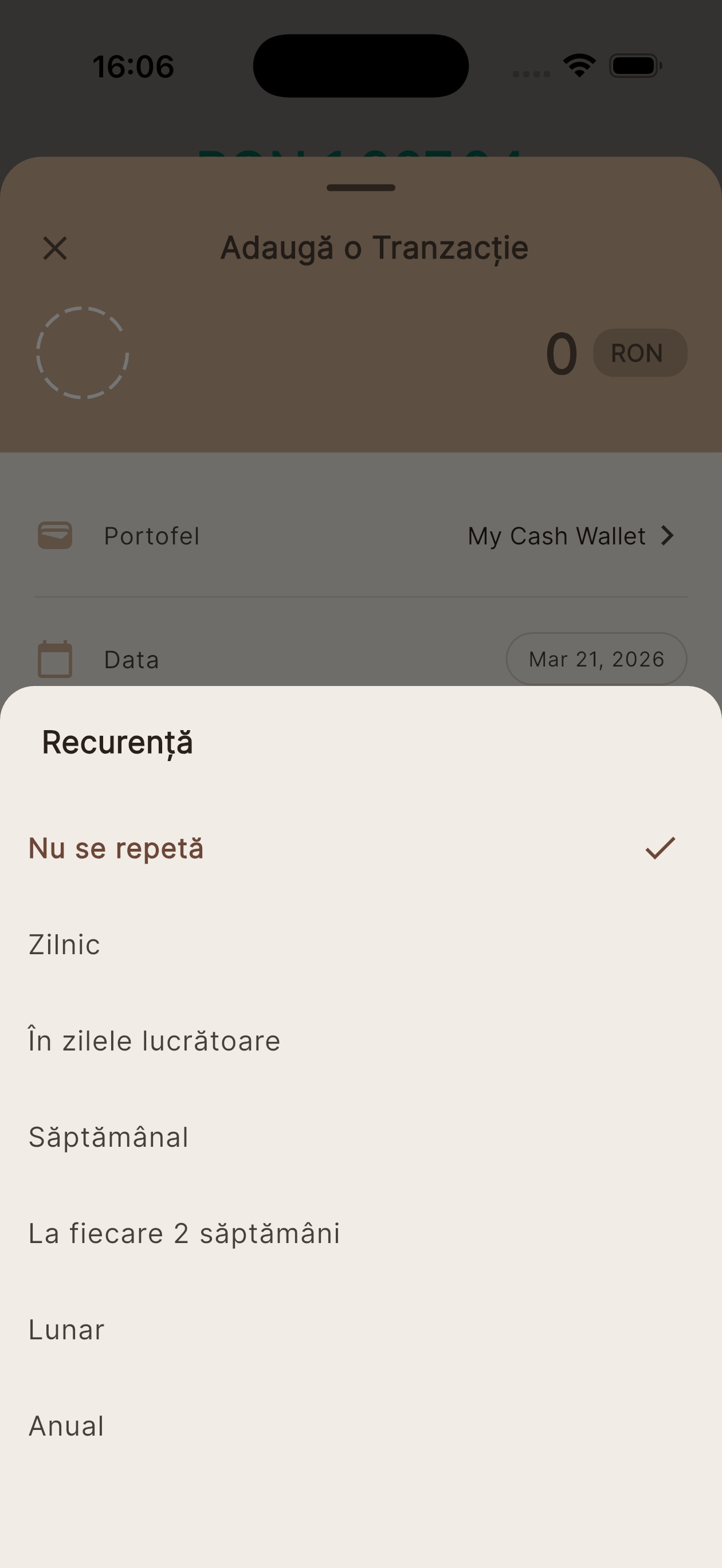Recurring Transactions
